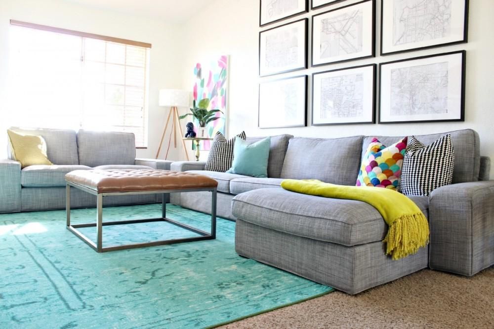 Как выбрать цвет дивана - интерьер и фото